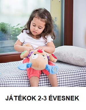 Játékok 2-3 évesnek