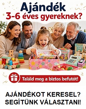 Ajándék ötletek 3-6 éves gyereknek