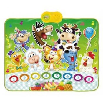 Állatok zenélő játszószőnyeg - KP JÁTÉK