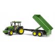 Bruder John Deer 5115M traktor utánfutóval - KP JÁTÉK