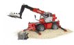 Bruder Manitou MRT 2150 rakodó tartozékokkal - KP JÁTÉK