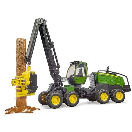 Bruder John Deere 1270G fakitermelő rönkszállító - KP JÁTÉK