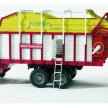 Bruder Pöttinger Jumbo 6600 takarmányszállító pótkocsi - rendfelszedő - KP JÁTÉK