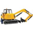 Bruder CAT mini markológép figurával - KP JÁTÉK