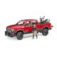 Bruder RAM 2500 Pickup Ducati motorral és motorossal - KP JÁTÉK