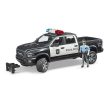 Bruder RAM 2500 Rendőrségi pickup rendőrrel - KP JÁTÉK
