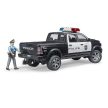Bruder RAM 2500 Rendőrségi pickup rendőrrel - KP JÁTÉK