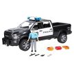 Bruder RAM 2500 Rendőrségi pickup rendőrrel - KP JÁTÉK