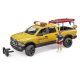 Bruder RAM 2500 Power Wagon Lifeguard figurával, evezős deszkával, fény- és hangmodullal - KP JÁTÉK