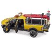 Bruder RAM 2500 Power Wagon Lifeguard figurával, evezős deszkával, fény- és hangmodullal - KP JÁTÉK