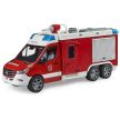 Bruder MB Sprinter tűzoltóautó fény és hangmodullal - KP JÁTÉK
