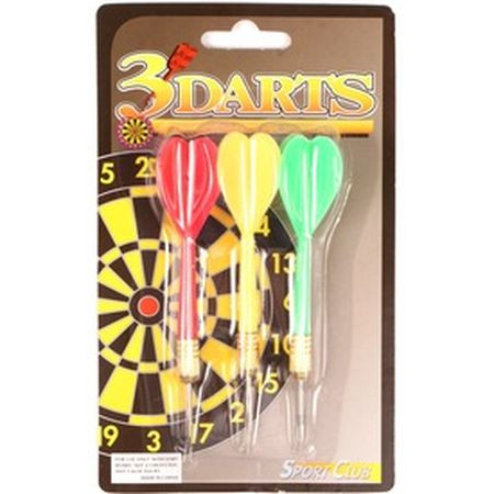 Darts fémhegyű dobónyíl 3 darabos készlet - KP JÁTÉK