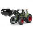 Bruder Fendt 936 Vario traktor homlokrakodóval - KP JÁTÉK