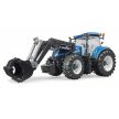 Bruder New Holland T7.315 traktor homlokrakodóval - KP JÁTÉK