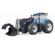 Bruder New Holland T7.315 traktor homlokrakodóval - KP JÁTÉK