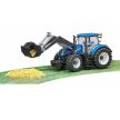 Bruder New Holland T7.315 traktor homlokrakodóval - KP JÁTÉK