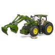Bruder John Deere 7R 350 traktor homlokrakodóval - KP JÁTÉK