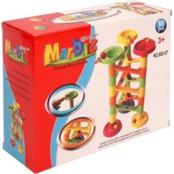 Marble 30 darabos műanyag golyópálya - KP JÁTÉK