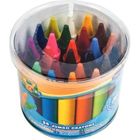 Crayola Jumbo tömzsi zsírkréta - 24 darabos - KP JÁTÉK