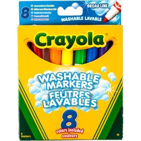 Crayola 8 darabos vastag táblafilc - KP JÁTÉK