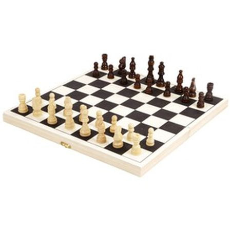Fa sakk készlet - 34 cm - KP JÁTÉK