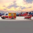 SIKU Mercedes-Benz Sprinter mentőautó és helikopter - KP JÁTÉK