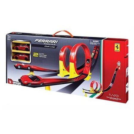 Bburago Ferrari Dual Loop versenypálya - 1:43 - KP JÁTÉK