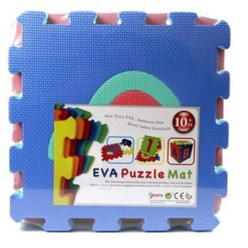 Gyümölcsök 8 darabos habszivacs szőnyeg puzzle - KP JÁTÉK