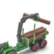 SIKU Fendt Favorit 926 traktor rönkszállító utánfutóval - KP JÁTÉK