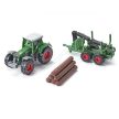 SIKU Fendt Favorit 926 traktor rönkszállító utánfutóval - KP JÁTÉK