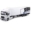 Bburago Mercedes-Benz Actros kamion targoncával - KP JÁTÉK