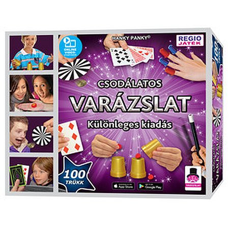 Magic Show bűvész doboz - 100 trükk - KP JÁTÉK