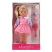 Charlotte fésülhető puha baba - 36 cm - KP JÁTÉK