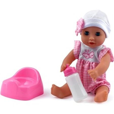 Baby Dribbles pisilő baba kiegészítőkkel - 30 cm - KP JÁTÉK