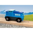 BRIO Elemes tehervonati mozdony - kék - KP JÁTÉK