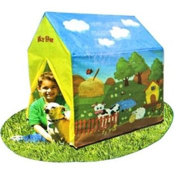 Farm mintás játszósátor - 95 x 72 x 102 cm - KP JÁTÉK