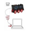 BRIO Fekete akkumulátoros mozdony mini USB-vel - KP JÁTÉK