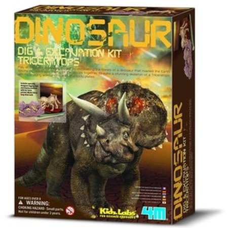 4M dinoszaurusz régész készlet - Triceratops - KP JÁTÉK
