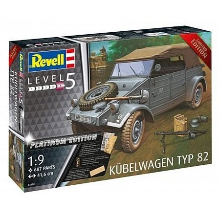 Revell Kübelwagen Typ 82 Platinum Edition 1:9 - KP JÁTÉK