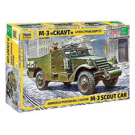 Zvezda M-3 Armored Scout Car 1:35 - KP JÁTÉK