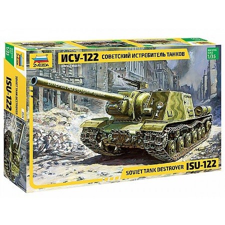 Zvezda Military ISU-122 1:35 - KP JÁTÉK