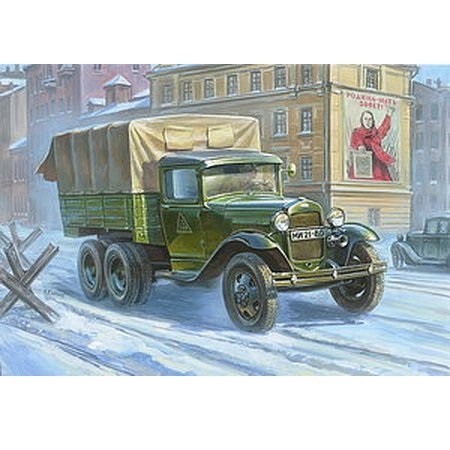 Zvezda GAZ-AAA Soviet Truck 1:35 - KP JÁTÉK