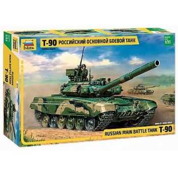 Zvezda T-90 Russian MBT 1:35 - KP JÁTÉK