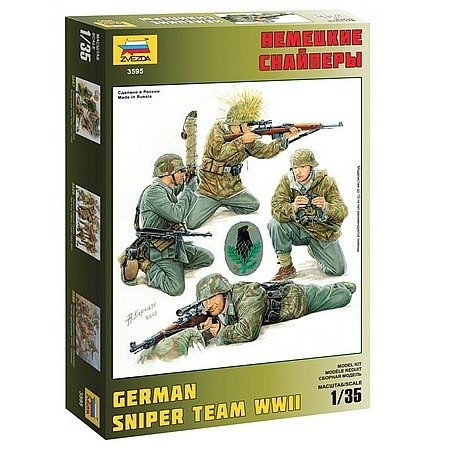 Zvezda German sniper team 1:35 - KP JÁTÉK