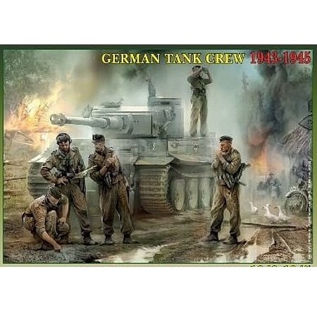 Zvezda German Tank Crew WWII Late 1:35 - KP JÁTÉK