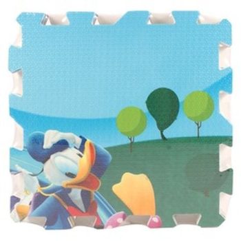 Mikiegér klubháza 9 darabos szőnyeg puzzle - KP JÁTÉK