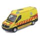 Burago Volkswagen Crafter magyar mentőautó 1:50 - KP JÁTÉK