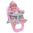 Baba etetőszékben - 28 cm - KP JÁTÉK