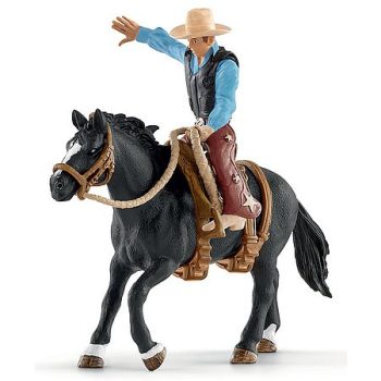 Schleich nyerges bronc lovaglás cowboyjal - KP JÁTÉK