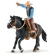 Schleich nyerges bronc lovaglás cowboyjal - KP JÁTÉK
